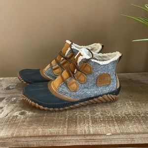 Sorel Out N’ About Duck wool waterproof boots